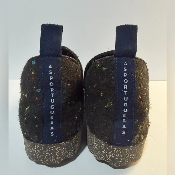 Asportuguesas Wool Slip On Shoes Size 39 Eco Friendly Made in Portugal - Picture 5 of 10